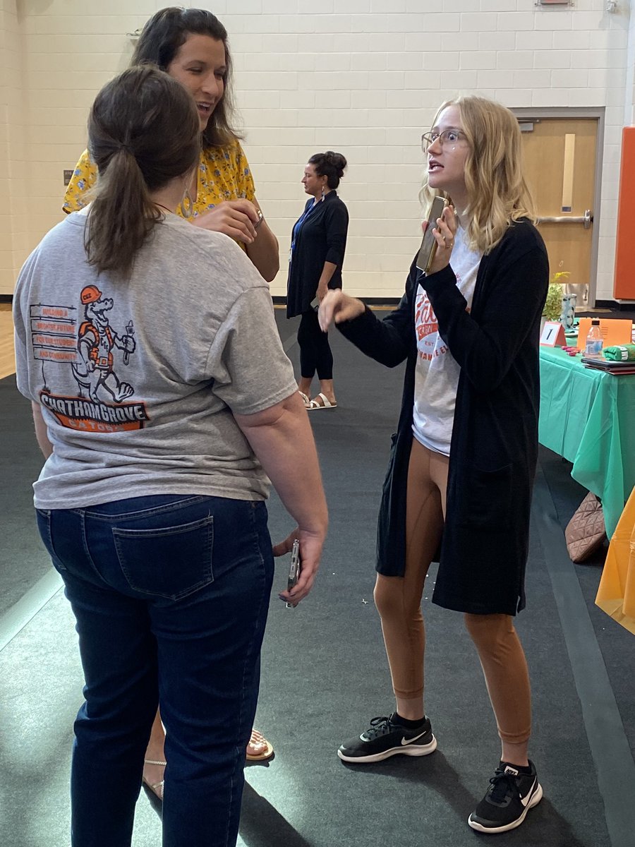 Chatham Grove Elementary School on Twitter "Our Staff connected in so