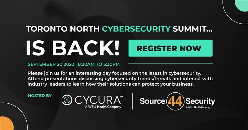 What's your #1 cyber security concern? Let's discuss it at the Toronto North Cybersecurity Summit! 

Register here: bit.ly/3QK6wt1

#cybersecurity #hacking #security #technology #hacker #cybercrime #informationsecurity #cyberattack #privacy #cybersecurityawareness