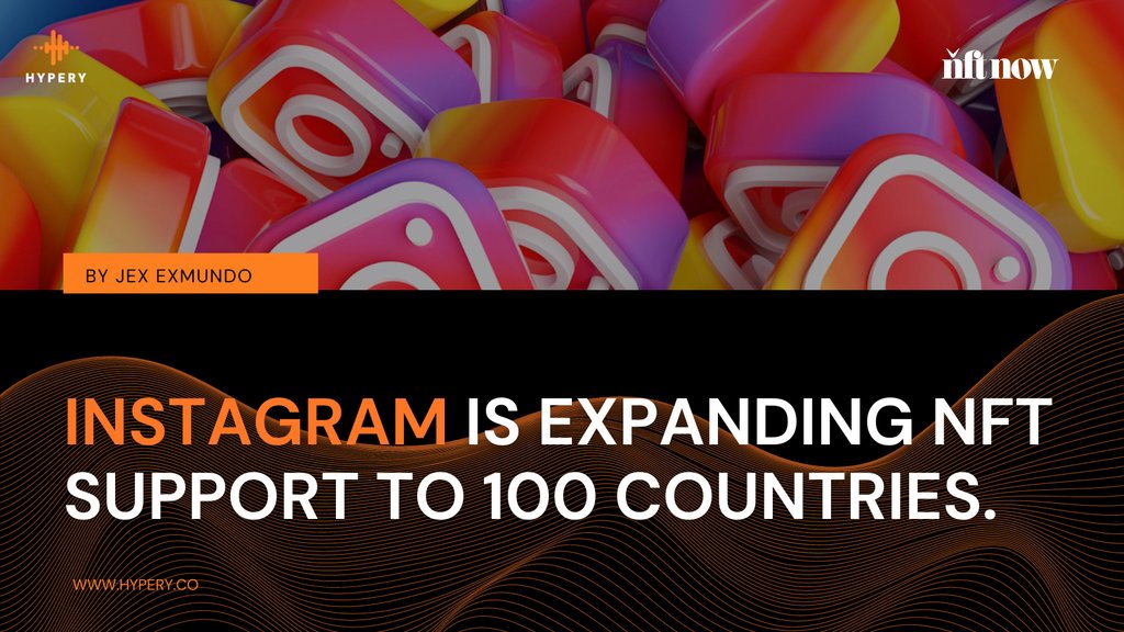 hyperymusic's tweet photo. NFT News: Meta announced that they are increasing NFT support for Instagram to 100 countries. #meta #nftnews #cryptoworld #hyperymusic #musicnft
@donsdj https://t.co/l1XwsT61GD
