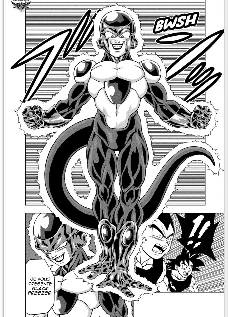 La_Taurauxtv's tweet photo. Le prochain arc narratif de #DragonBallSuper, la suite de #DragonBallZ, devrait débuter dans les prochains mois. L’antagoniste de cet arc devrait être… #Freezer, sous sa forme de #BlackFrieza. 

(Jump) https://t.co/ly3hPhGwsk