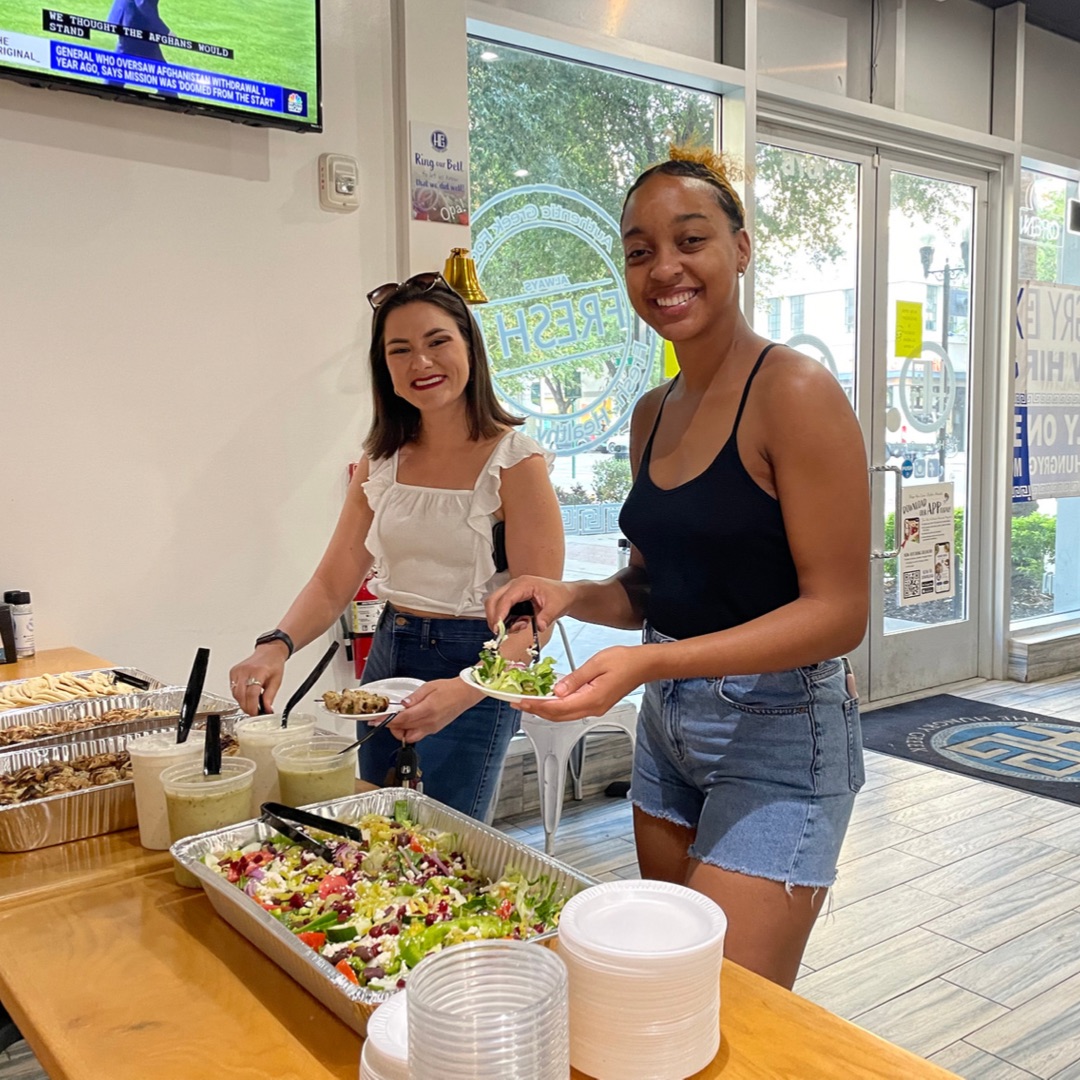 ElementTampaFL's tweet photo. Thank you all for joining us at The Element Greek Dinner Party at The Hungry Greek!
#LiveElement #Tampa #LuxuryRentals #ResidentEvents #WeLoveOurResidents #LoveWhereYouLive #Element #TheHungryGreek #AptLife https://t.co/eDSx5epbMX