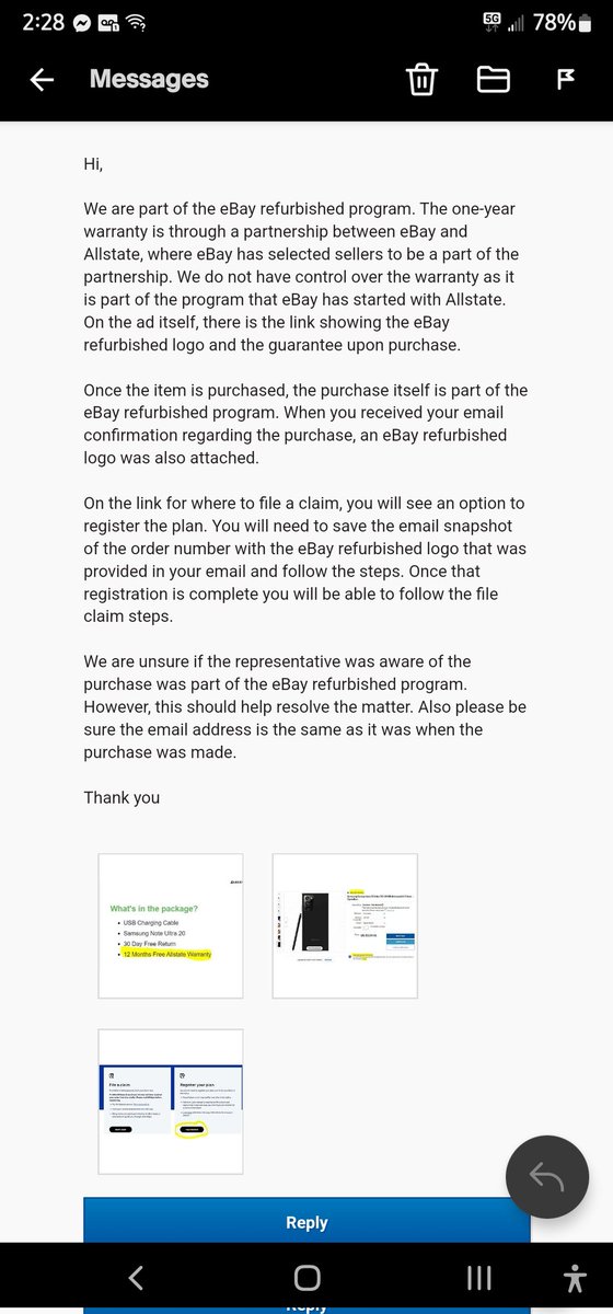 DJGFG's tweet photo. And I'll go ahead and sue them in small claims court, it will take a while but it's a slam dunk case . Business can't advertise something then pretend it never existed. Give me a break ..look at the message my seller sent plus the screenshots of the listing @ebay GIVE ME A BREAK https://t.co/lhgYLjve3Y