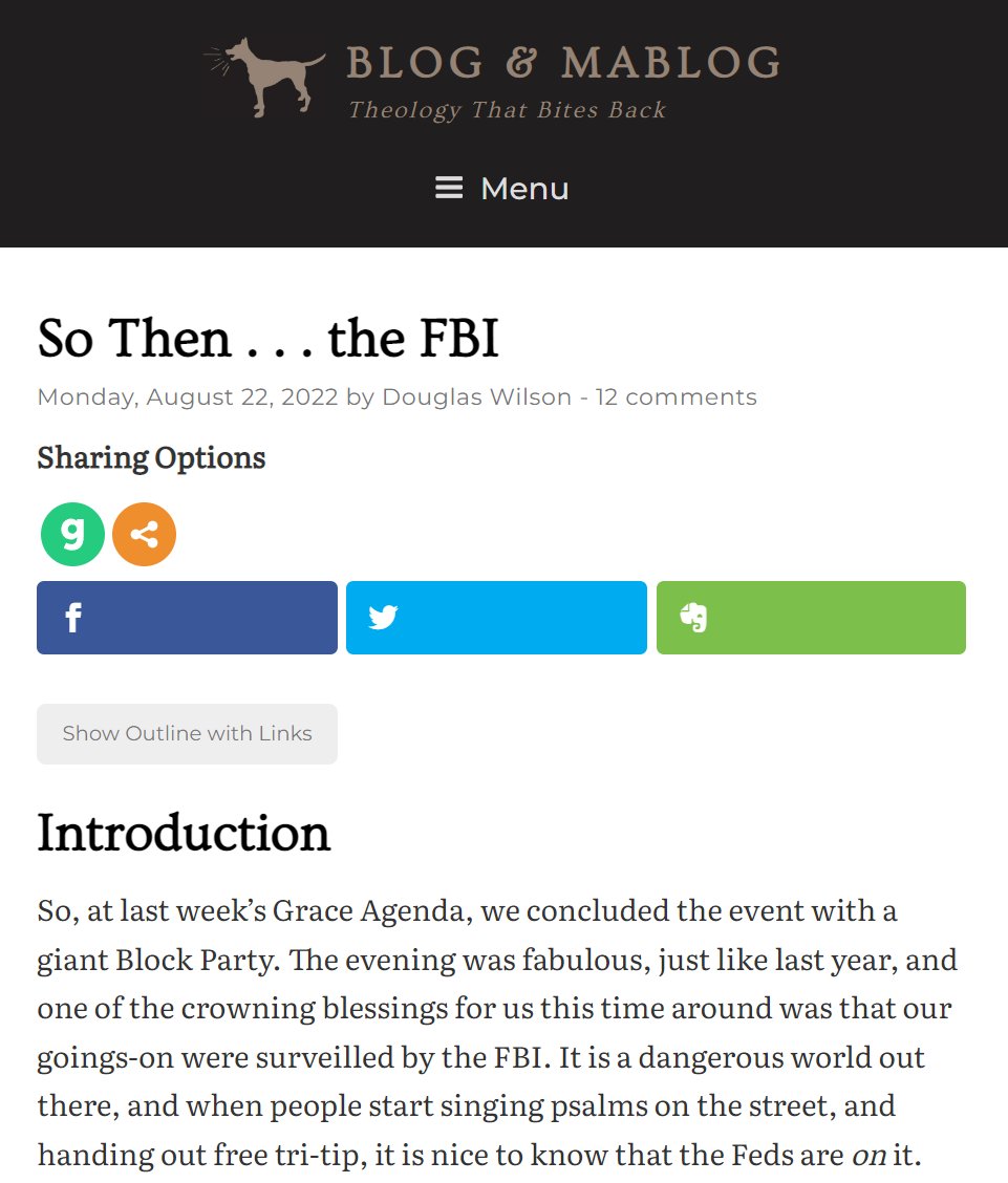 Doug Wilson Believes 🕊️🔫 tweet media