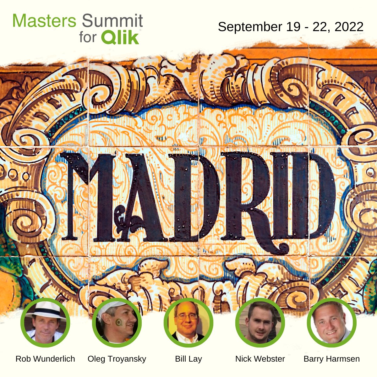 Only 1 month until the 𝗠𝗮𝘀𝘁𝗲𝗿𝘀 𝗦𝘂𝗺𝗺𝗶𝘁 𝗳𝗼𝗿 𝗤𝗹𝗶𝗸! Want to take your @Qlik skills to the next level? Then join us in Madrid for 3 days of learning and fun! bitmetric.nl/news/masters-s…

#qlik #qliksense #masterssummit