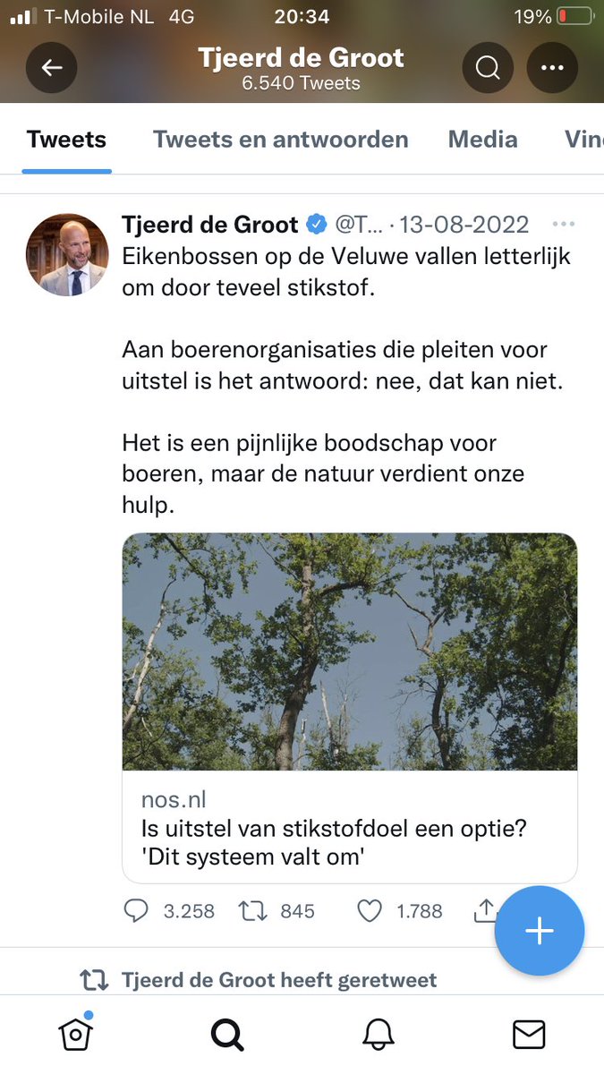 En dat er sommige zijn die niet begrijpen dat boeren het spoor compleet bijster raken…. Waarbij ik overigens meer vertrouwen heb in <a href="/GRotgers/">Geesje Rotgers</a> haar berichtgeving dan de stemmingmakerij van @TjeerdD66 .