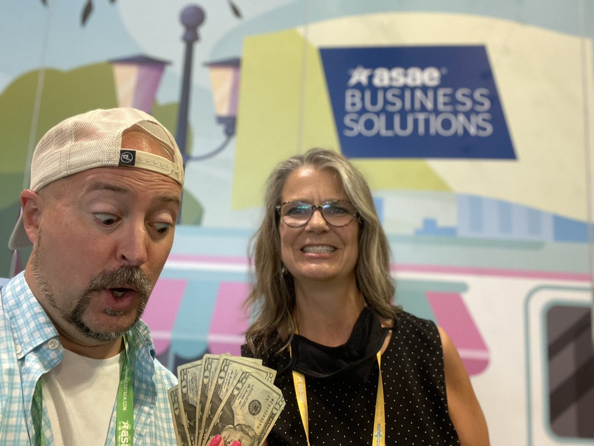 CoreAuthentic's tweet image. We have our second winner of the day - Linda!  Congrats! $100!!! Next drawing for a chance to play Business Solutions Corn Hole and win up to $300 cash happens at 2:30pm in booth 1009. You must be present to play. #asae22
This is it! Last game for 2022! Don’t miss it.