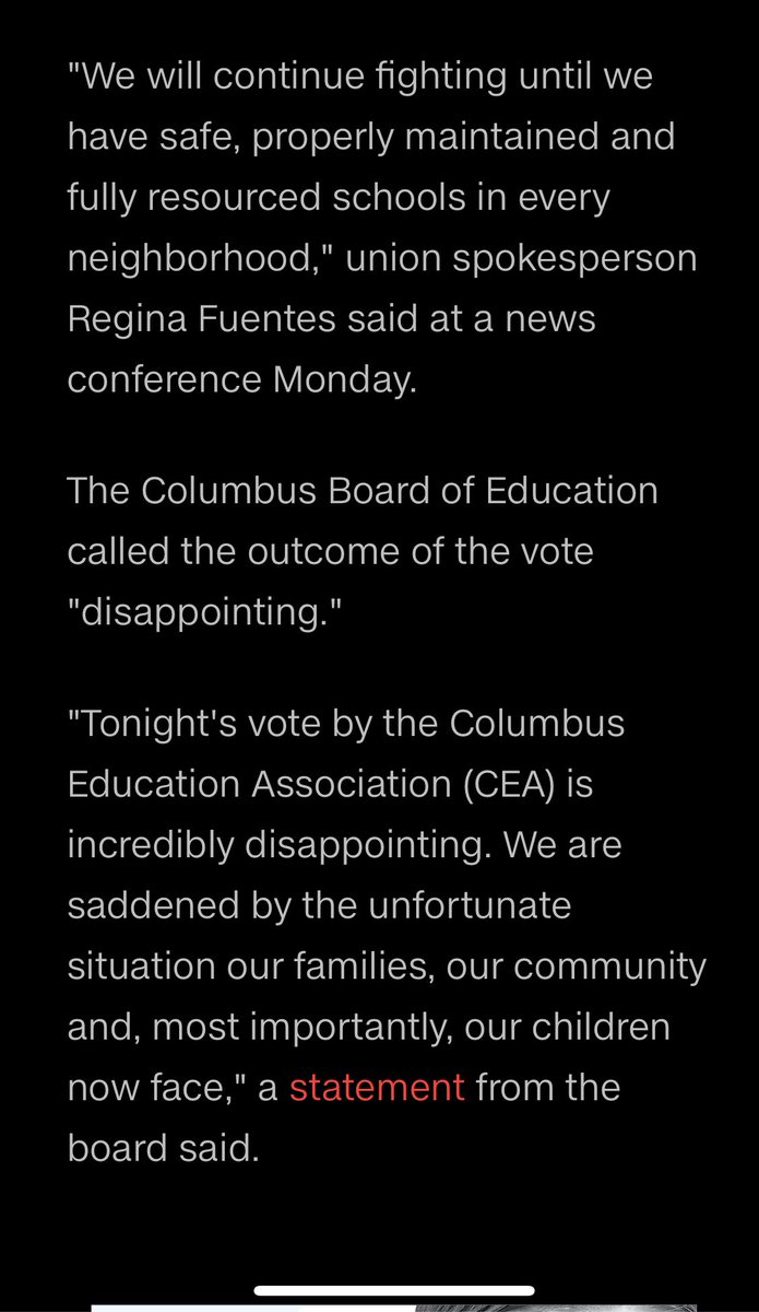 verdebutterfly's tweet photo. #ohioteachers voted to strike &amp; the school board is “disappointed”.  Commit to FULLY fund schools, pay teachers significantly better, reduce class sizes. The guilt tripping of teachers needs to stop. Everywhere. #supportteachers that’s how to support #publiceducation https://t.co/ICztFd35lD