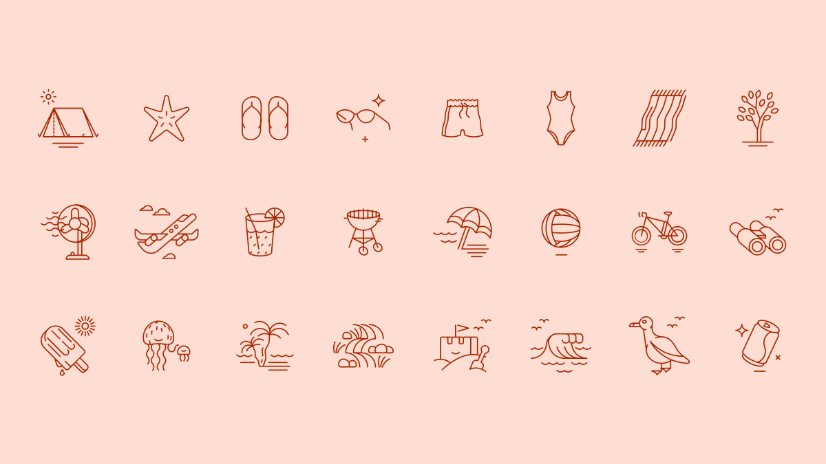 nounproject's tweet photo. Happy Summer icons by Álvaro Bueno 🌴 https://t.co/dAogFrO5cz
#SummerTime #SummerFun #LineIcon https://t.co/u9PlcSs6UB