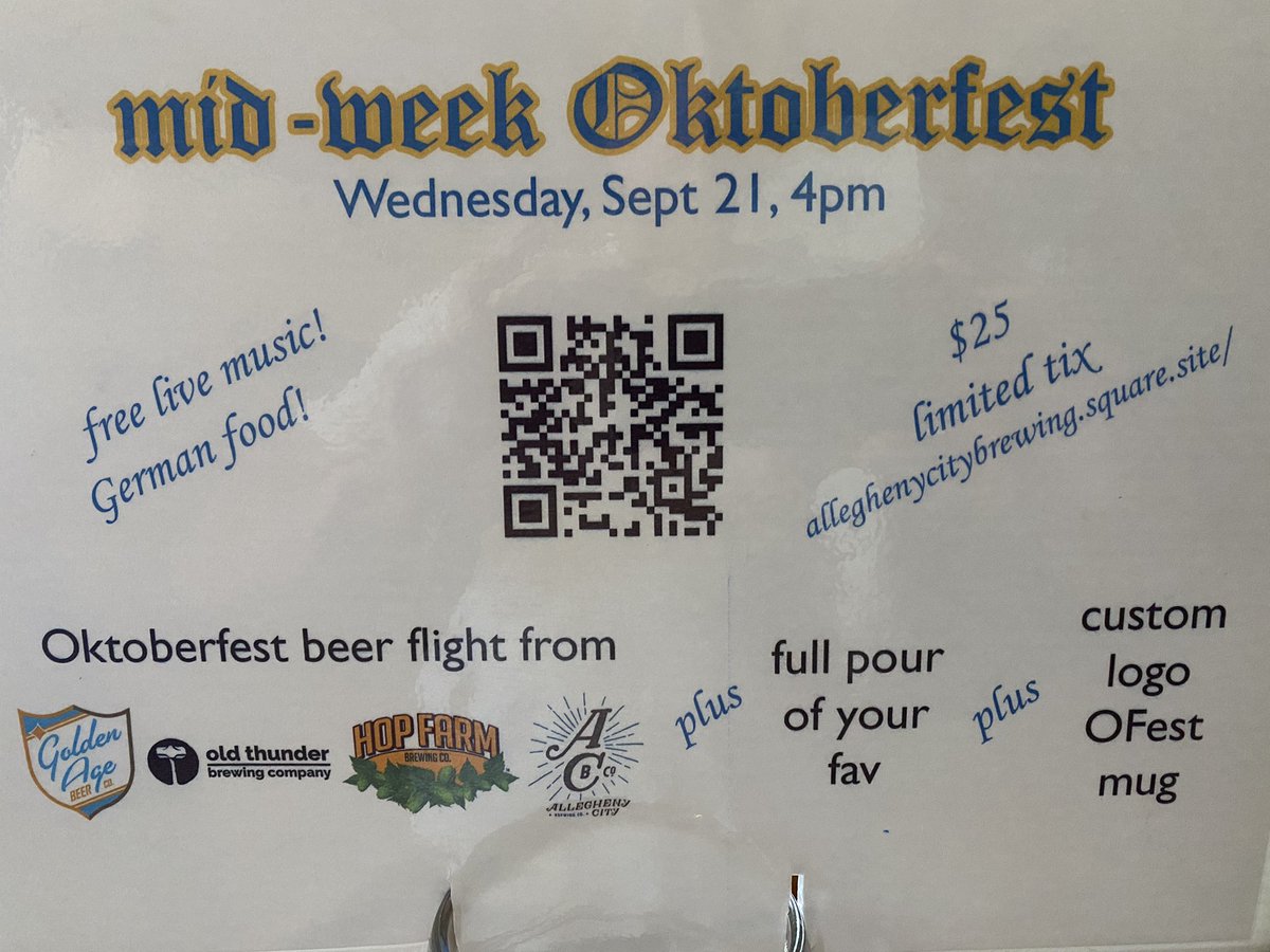 Allegheny City Brewing tweet media