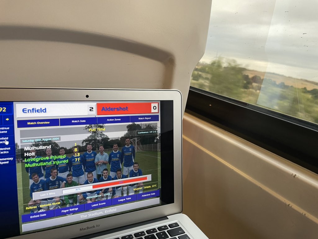 drewmd's tweet image. It’s work, honest! #CM0102