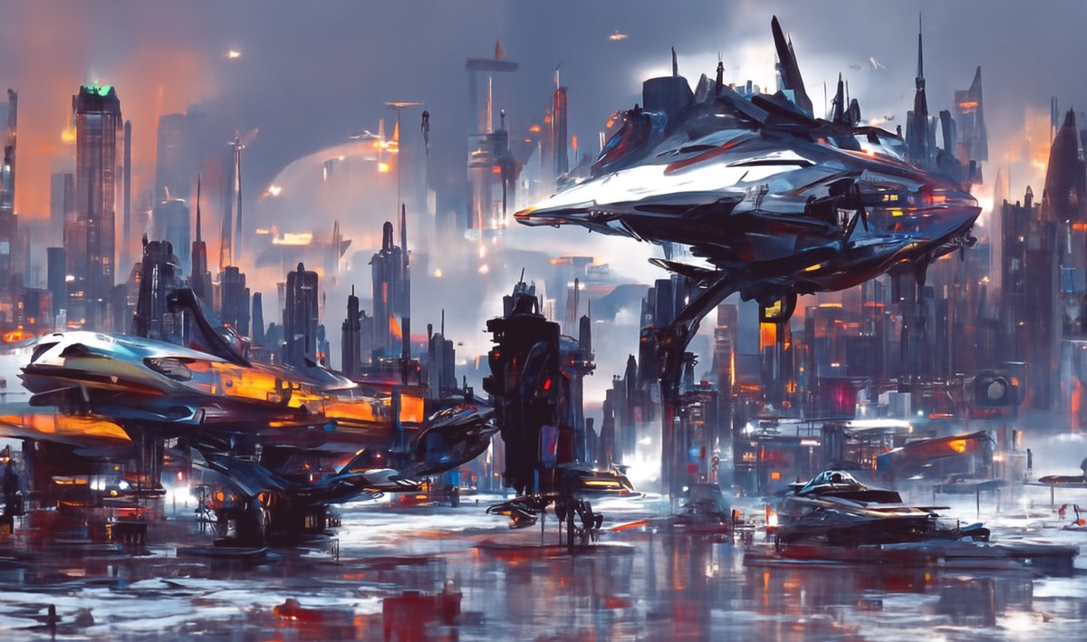 4styakova's tweet photo. The galaxy of Garnelius
10\10
0,5 #XTZ
https://t.co/UMVsOOqX7L
#intergalacticwar, #cybercity, #cyberpunk, #spaceships, #spacecraft, #ai, #DD, #generativeart, #zombies, #cyborgs #robots #art #digitalart
#xtz #tezos #CleanNFT #AiArtwork #NFT #Tez #aiartcommunity https://t.co/OlE2zJDQs8