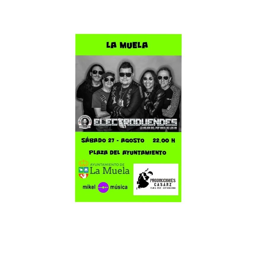 RalVelilla's tweet photo. continuamos con la gira #arribaloscorazones #electroduendes #lomejordelos80 #murillodegallego #lamuela, ❤️❤️❤️🎸🎸🎸 https://t.co/6ycmkJ9tJ4