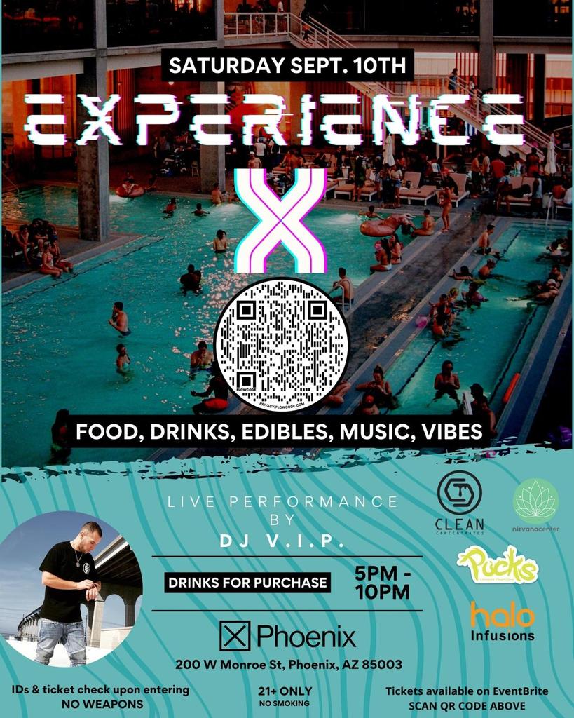 We got this amazing event in downtown Phoenix on September 10th. Experience X. 🔥🔥🔥🔥
Come down and enjoy the Experience.