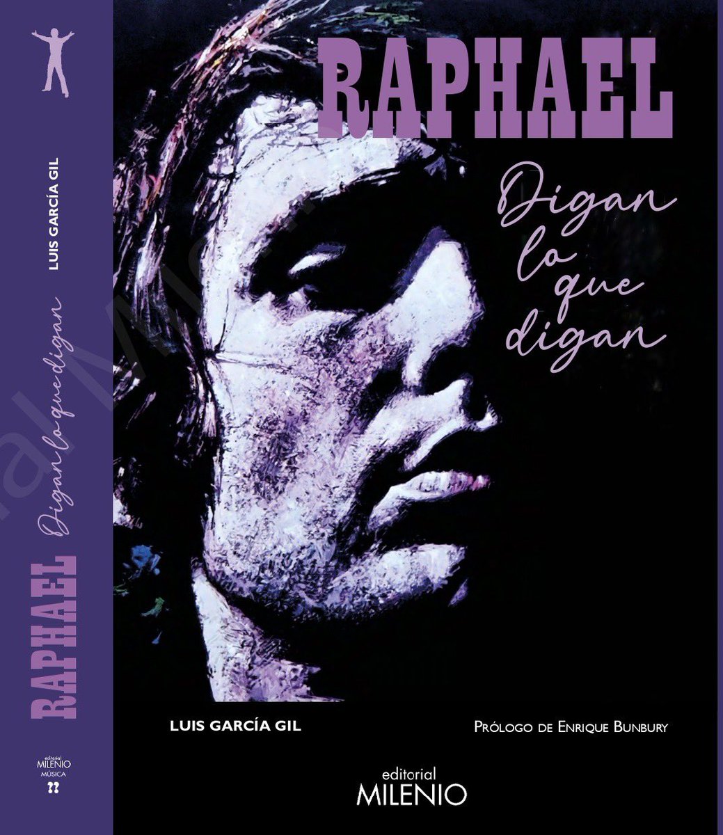 bunburyoficial's tweet photo. Luis García Gil (@LuisGarcia_Gil):
“Explicar al gigante Raphael y no morir en el intento. O sí. Mi próximo libro. Digan lo que digan. Próximamente en librerías. Mi sexta obra con @EdMilenio @RAPHAELartista con prólogo de Enrique Bunbury.” https://t.co/0jbcN3Kagc