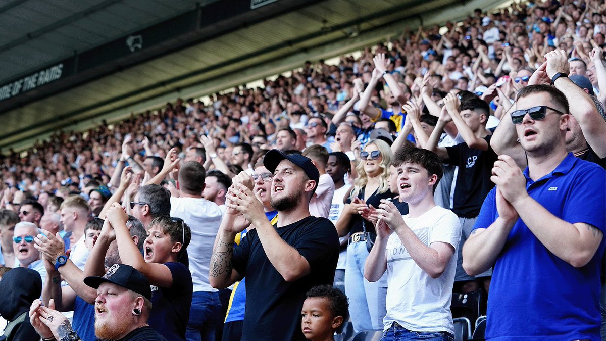 The72stats's tweet photo. 🥇 5 Highest Average Home Attendance in League One This Season:

• 𝗗𝗲𝗿𝗯𝘆 𝗖𝗼𝘂𝗻𝘁𝘆 - 𝟮𝟴,𝟱𝟴𝟴

• Ipswich Town - 24,866
• Sheffield Wednesday - 24,632
• Bolton Wanderers - 18,868
• Portsmouth - 18,133

#Pompey #SWFC #BWFC #ITFC #DCFC https://t.co/f7LrTJaW36