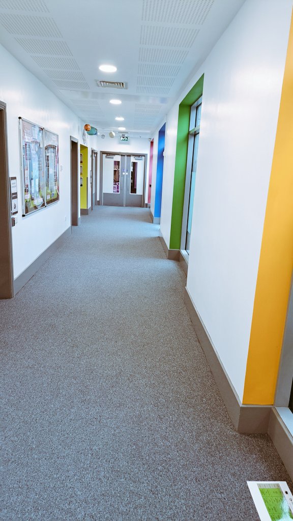 Fantastic visit to <a href="/GrangeSchool1/">Grange School</a> today. The flooring and decorating works are nearly complete #schoolprojects