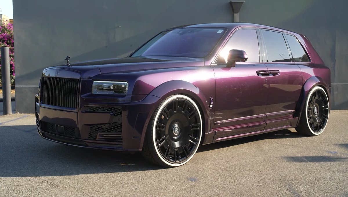DJMegaHurtz's tweet photo. Beautiful #cullinan damn near same color as my #Hellraisin 🔥🔥🔥 https://t.co/CVVUewpGYZ