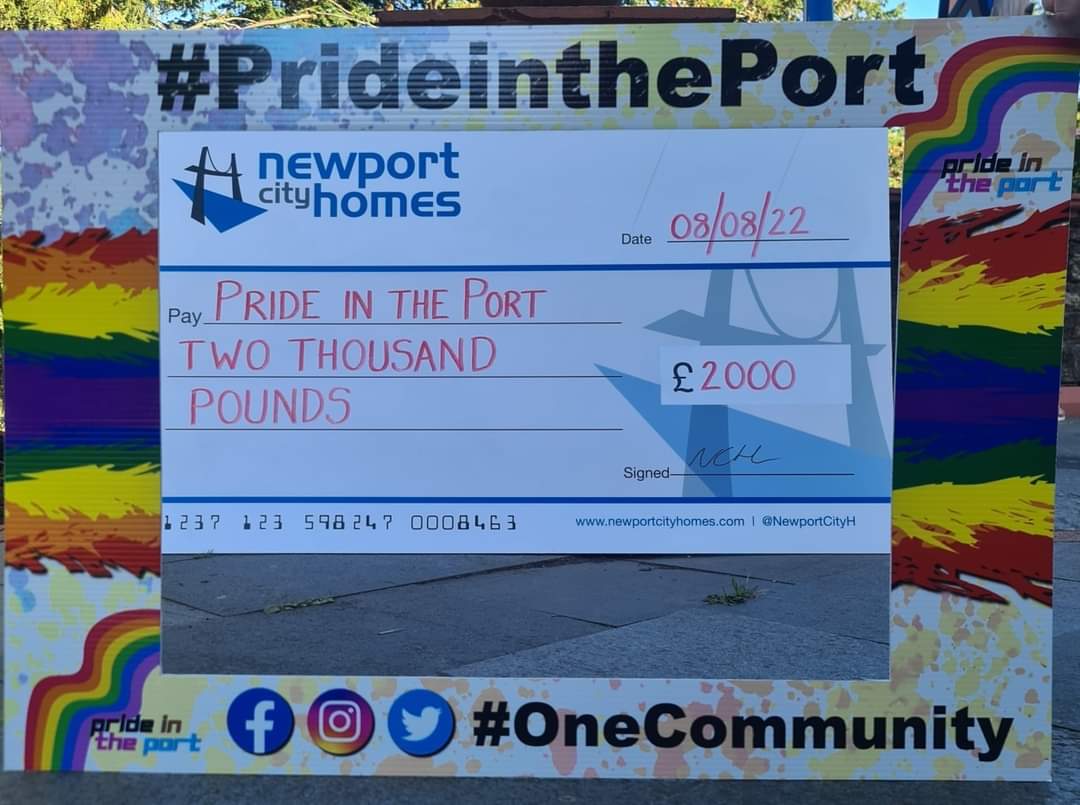 Evening all 🥰🥰🥰

We have soooo much to shout about, but our first thanks and big shout out goes to <a href="/NewportCityH/">Newport City Homes</a> 

They are sponsoring our volunteer welfare area, this is a massive help. Every volunteer needs to be looked after #PortHour #OneCommunity