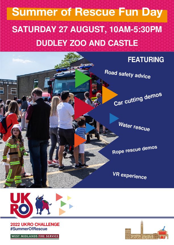 Stourbridge White Watch will be attending The #SummerOfRescue Fun Day at Dudley Zoo on Saturday We hope to see you there 🚒 <a href="/WestMidsFire/">West Midlands Fire Service</a>