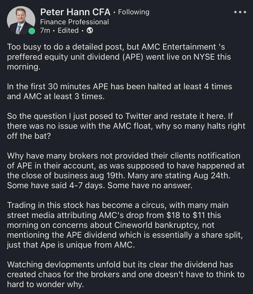 To the moon 🌝 #AMC #amcshortsqueeze #AMCApe