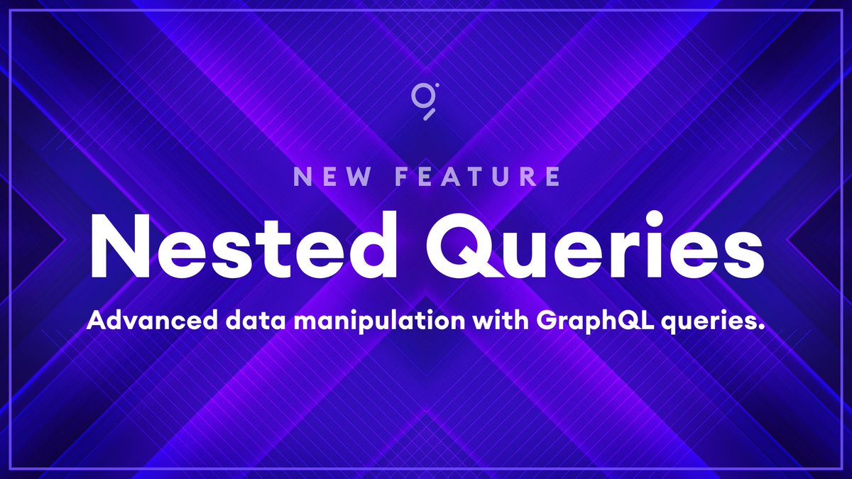 graphprotocol's tweet image. Querying subgraphs just got more powerful 💪

A highly-requested query feature is now live: Nested Queries. Subgraph devs can now filter by subfields, enabling data retrieval like never before.

Learn more about the performant new feature, developed by core dev @TheGuildDev ⬇️