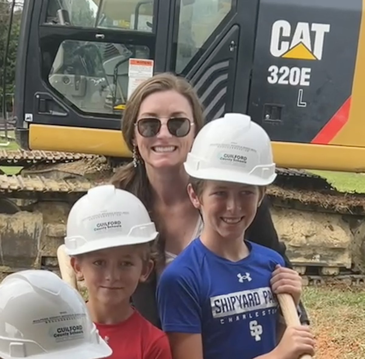 A day long in the making! Groundbreaking ceremonies at Kiser Middle &amp; Claxton Elementary. (Others to follow today/tomorrow.) Grateful &amp; honored to be a part of supporting progress for public education in our community (along with a few of my fave Claxton Stars!) Here we go! 🥳🥳