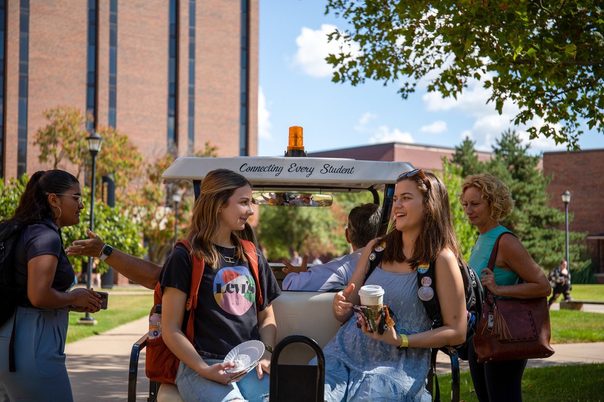 WichitaState's tweet photo. 🗣Have you caught a FREE #Wuber 😉 to class yet? 🚕 https://t.co/OS4RbO6tOH