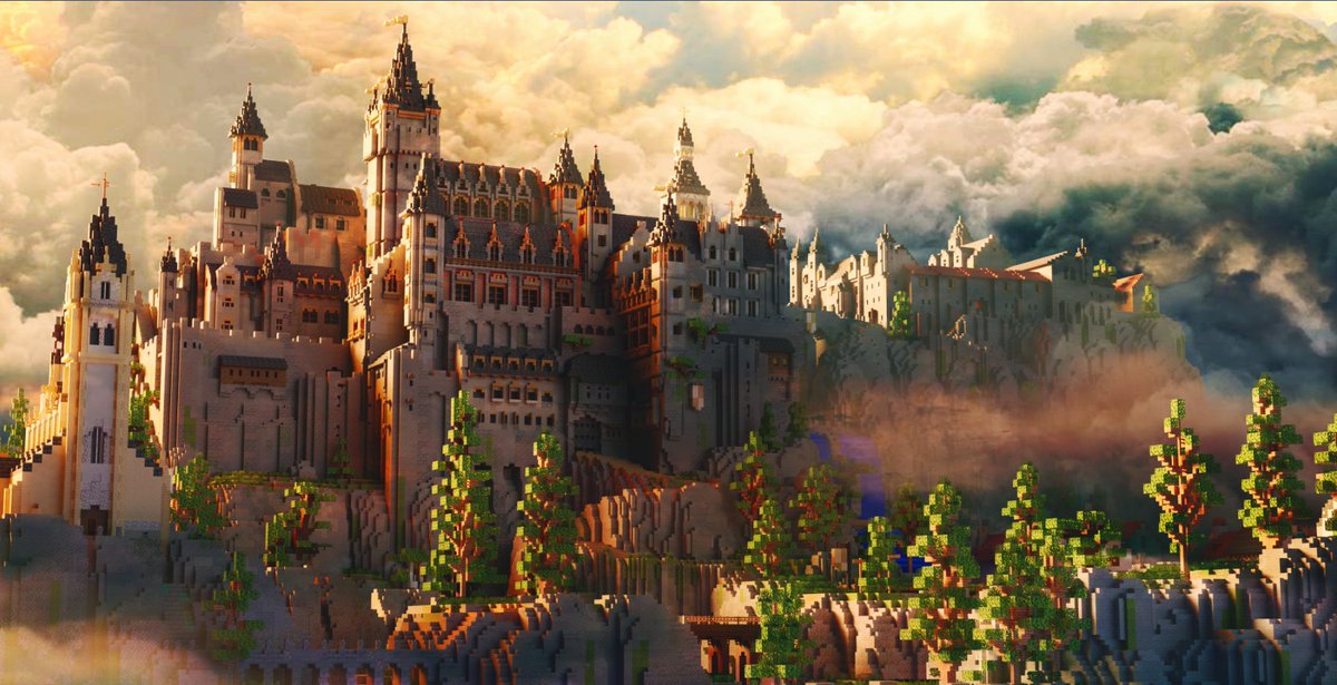 CASTLE
Render by Narden &amp; <a href="/Mycrii/">Mycri</a>
Made on <a href="/Just2Craft/">Just2Craft</a> 
#Minecraft #minecraft建築コミュ