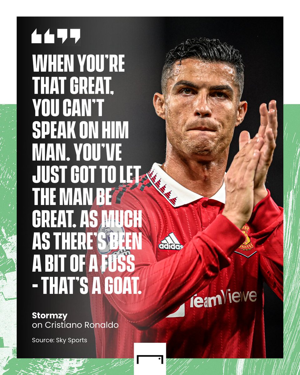 Don't disrespect Cristiano Ronaldo 🐐