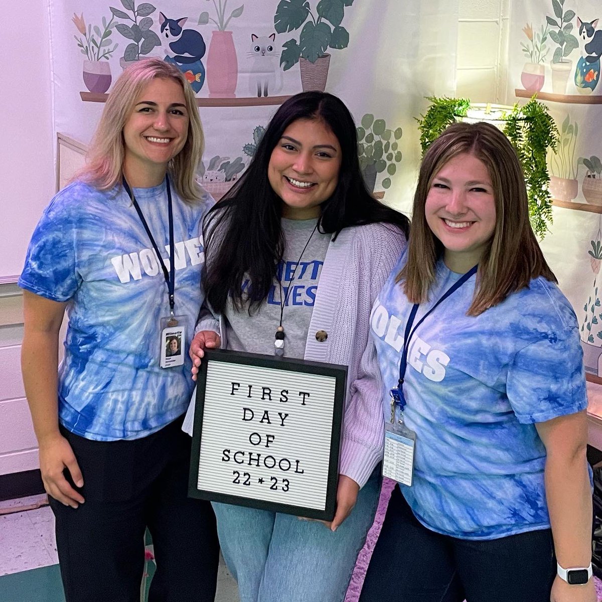 First day of school: ✅! It will be a great year! <a href="/HawkWolf39/">Highcrest/WJHS</a> <a href="/Wilmette39/">Wilmette Public Schools</a>
