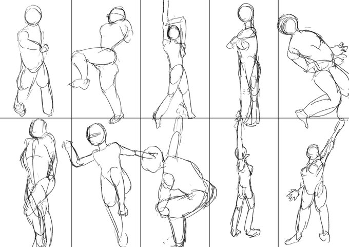 2日目 60秒 かんたん#PoseOfTheDay #posemaniacs より 