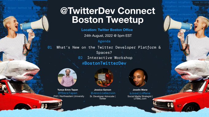 📢 Join us for our first in-person meetup at our Twitter Offices! Come learn about the #TwitterAPI v2<a href="/tag/twitterapi"class="tags"><span>#twitterapi</span></a>