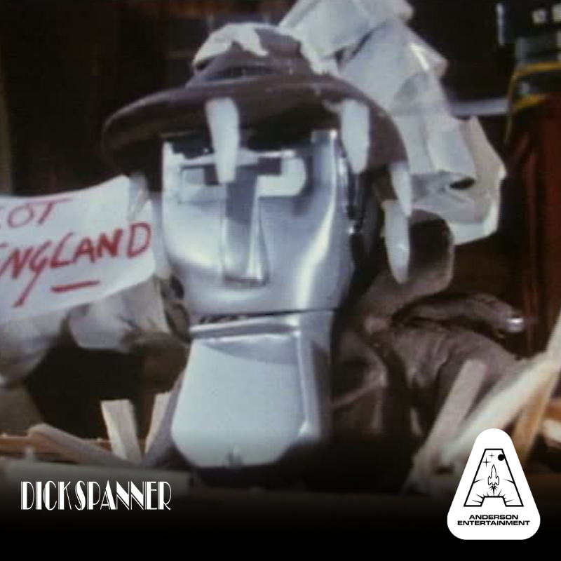 GerryAndersonTV's tweet photo. #DickSpanner is one *cool* customer, but what's his funniest moment? https://t.co/0O0wAvtNRy