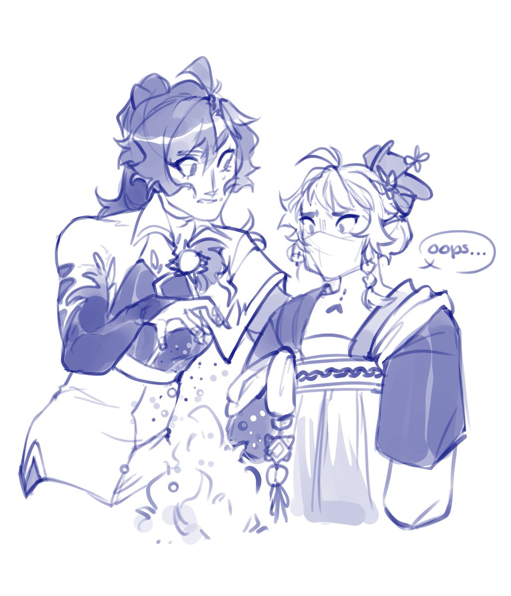Genshin OCs Sketches (1/2)
#genshinimpact 