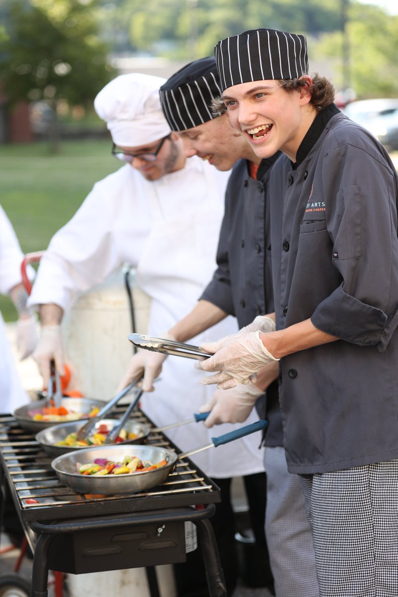 WCC Culinary students had a taste of success while assisting at the Farm to Table event held on Aug. 18th.  #WCCOpportunity #studentsuccess