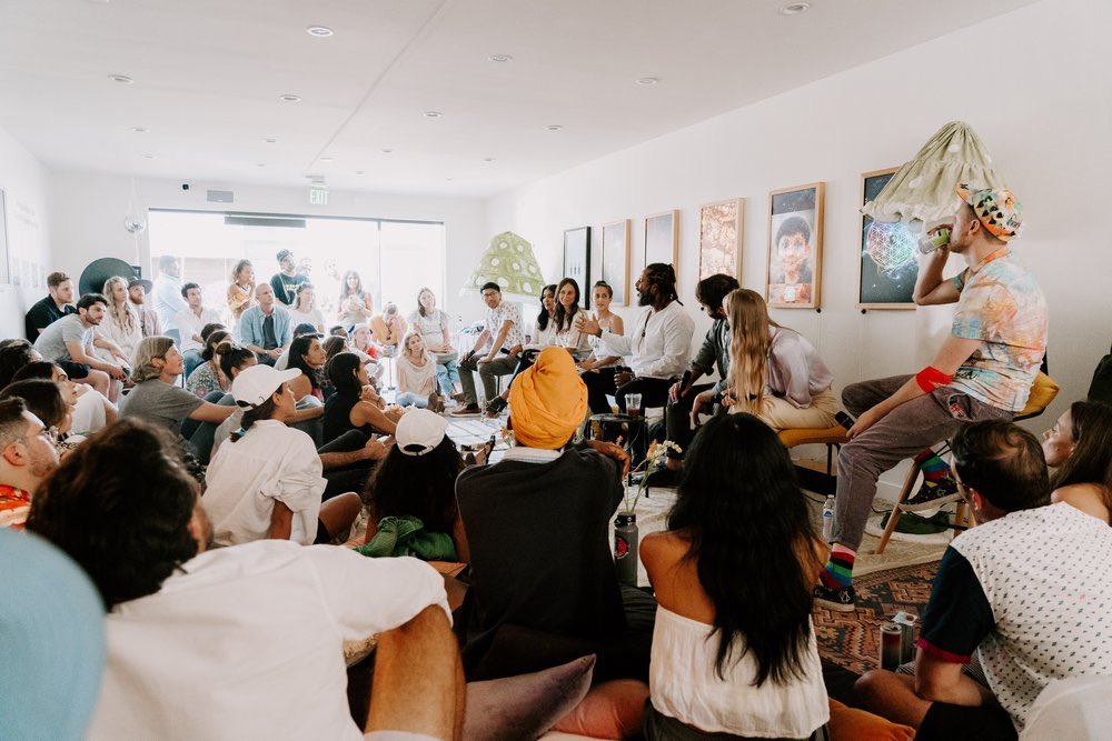 te__studios's tweet photo. @WeAreLATech It was epic! Grateful to be surrounded by open-minded, inspiring thought leaders, individuals, and brands who are on a mission to break the stigma of psychedelics &amp; support the research. 

We listened, learned, and connected.

📸: Kate Liddy Photography https://t.co/A8EyINM5xs