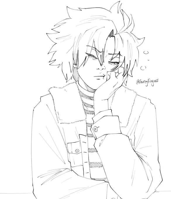 doodling an old oc 