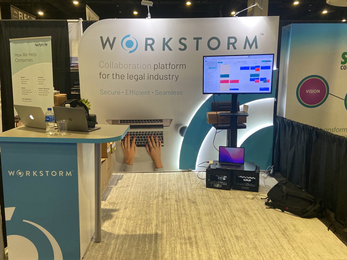 WorkstormHQ's tweet image. Stop by booth 814 at #ILTACON22 to enter our AirPods Pro giveaway! We're announcing our winners at 3:45 on Tuesday and 10:30 on Wednesday - you must be present to win.

@ILTANet #WeAreILTA #legaltech
