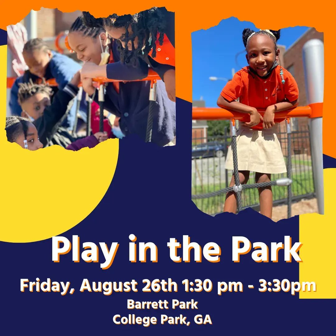 ResurgenceHall's tweet photo. Fingers crossed for great weather Friday! Come join in on field games and fun at Barrett Park from 1:30-3:30. A special treat truck will be there too π¦!
#ResurgenceHall #RHCS #RH #GACharterschools #RHway #funfilledFridays https://t.co/WcWCBOcNfT
