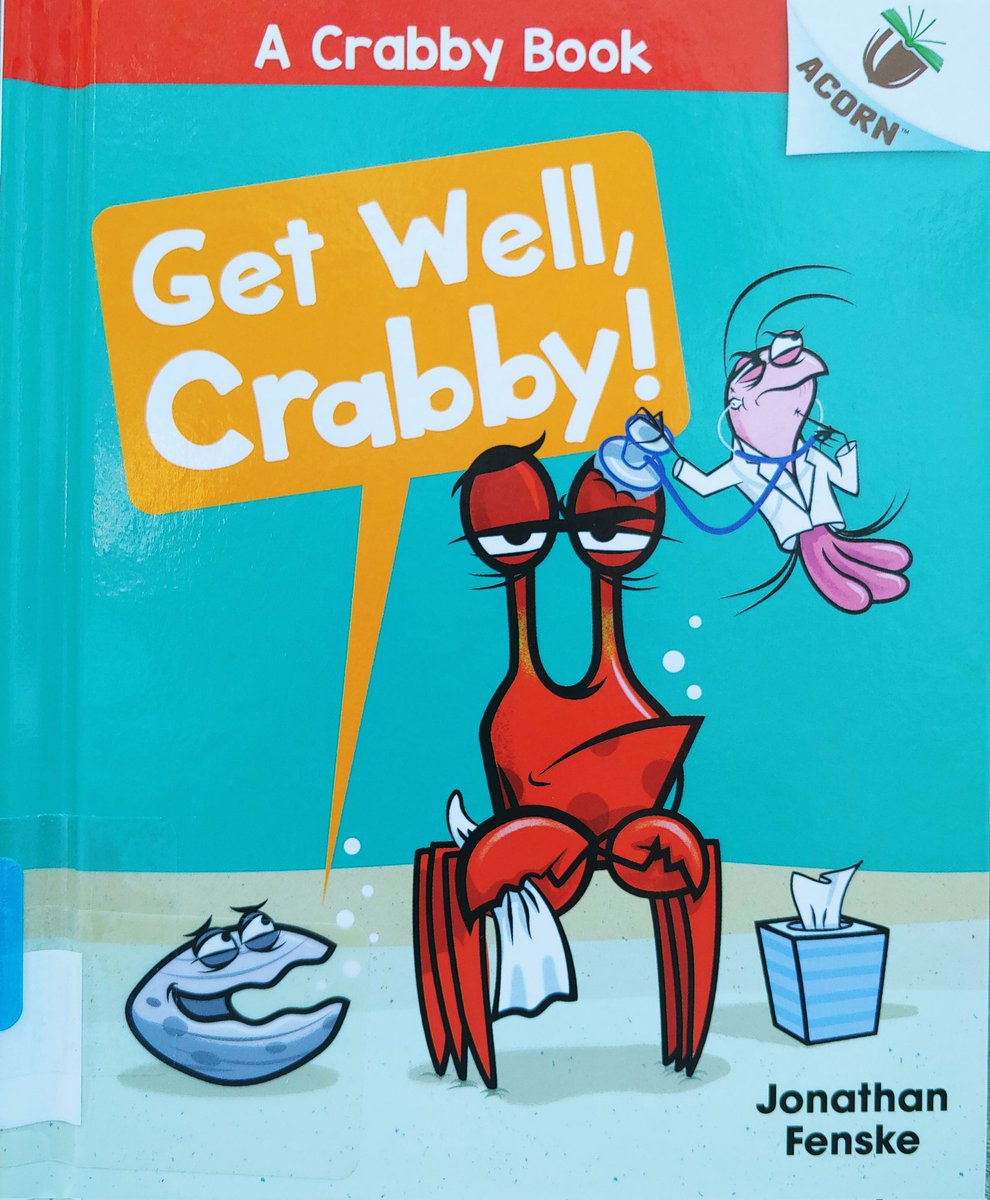 westmaplemedia's tweet photo. #BPSSummerReads I can not get enough of these stories. Funny in a very "crabby" way that kids and adults get. @JonathanFenske @WestMapleEle #MISchoolLibrary #BPSLibraries https://t.co/p2jFs2sDlJ