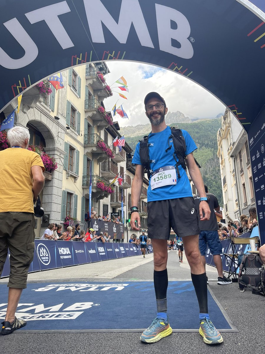 Finisher de la MCC <a href="/UTMBMontBlanc/">HOKA UTMB® Mont-Blanc</a> 🏃🏔 Une superbe expérience à vivre avec cette année 2 km supplémentaires a parcourir. Il faut aussi remercier les bénévoles qui sont vraiment au top 👌