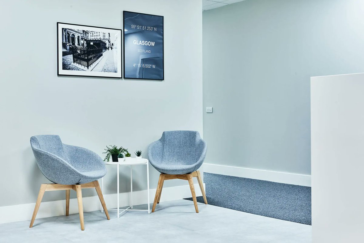 At 39 St Vincent Place, your guests or clients will be greeted and taken care of by our friendly reception staff! To enquire further, get in touch below.

39stvincentplace.co.uk/contact