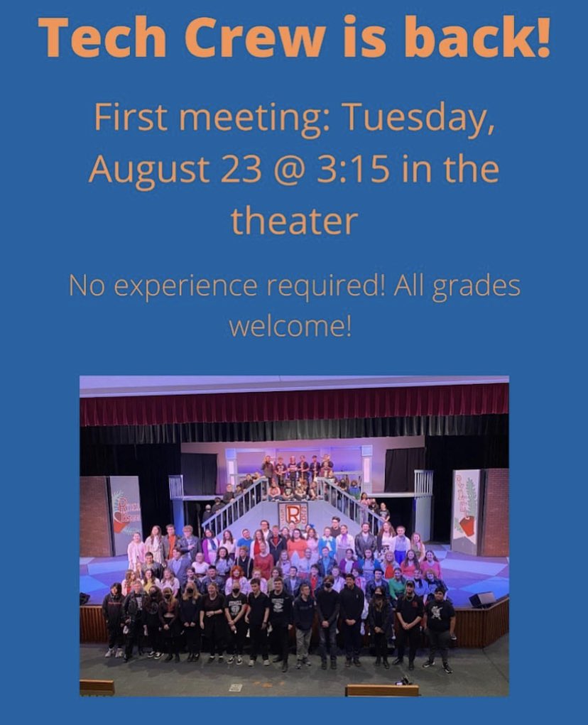 BGHS Tech Crew (@bghstechcrew) on Twitter photo Tech Crew is BACK! First meeting Tues 8/23 after school in the Theatre! No experience required! Bring your friends! @bg_bison <a href="/BGHSStudentLife/">Buffalo Grove HS Student Life</a> <a href="/BGHSTheaterArts/">BGHS Theater Arts</a> <a href="/BGHSFineArts/">BGHS Fine Arts</a> Tech Crew is BACK! First meeting Tues 8/23 after school in the Theatre! No experience required! Bring your friends! @bg_bison <a href="/BGHSStudentLife/">Buffalo Grove HS Student Life</a> <a href="/BGHSTheaterArts/">BGHS Theater Arts</a> <a href="/BGHSFineArts/">BGHS Fine Arts</a>