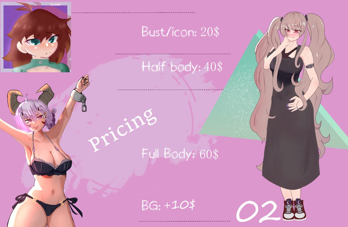 _BellDraws's tweet photo. ART COMMISSIONS OPEN😊🫶

Likes and rts are very much appreciated, thank you.

#commissionsopen #ArtCommission #lookingtocommission #ArtistOnTwitter #CommissionSheet https://t.co/Se2xBHJNZk