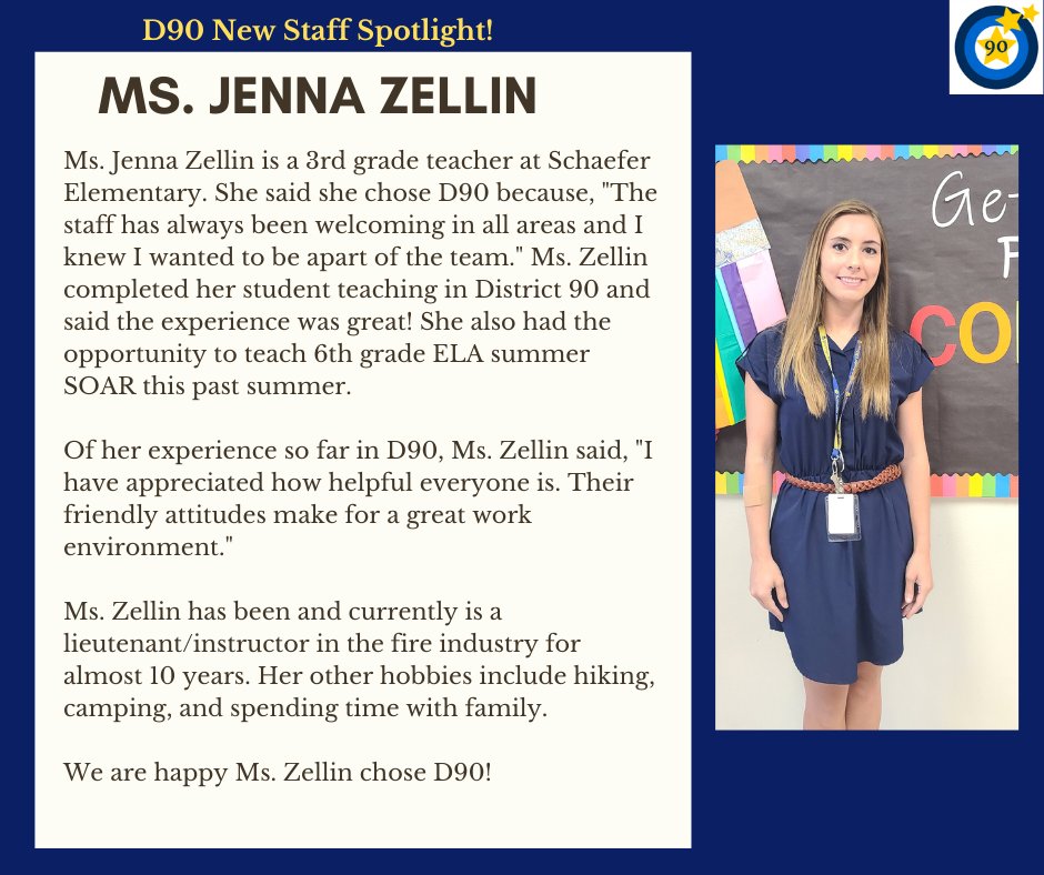 ofallon90's tweet photo. Help us welcome Ms. Zellin! We're glad she chose D90!
#IchoseD90
#ofd90
#WelcomeToOurHouse https://t.co/UkXnOo3ESV