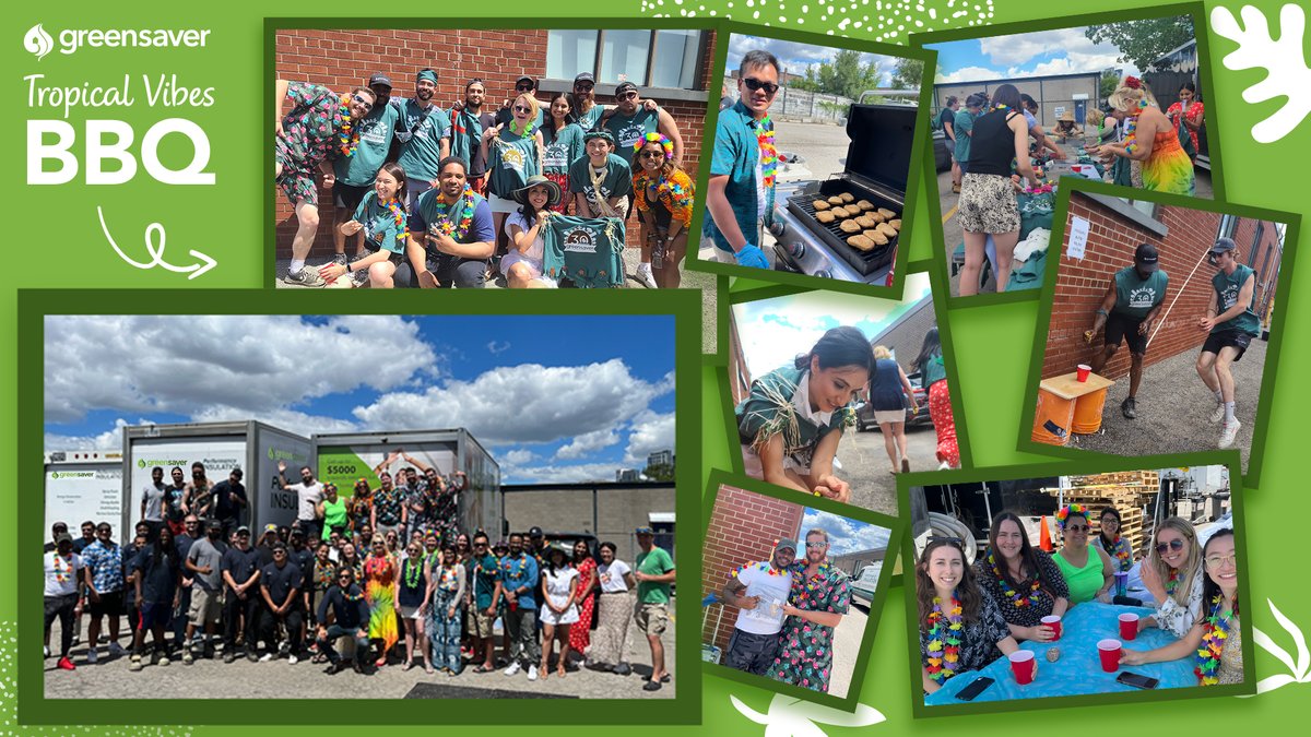 GreensaverCAN's tweet photo. Welcome to our Tropical Vibes BBQ at Greensaver!🏝️

Last month, we celebrated our staff with a tropical-themed BBQ, packed with team challenges, delicious food, and great music!

We look forward to the next event to create new memories with the Greensaver team!

#corporateevents https://t.co/wVLhcKie3Z