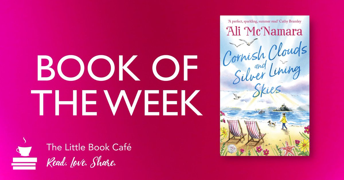 Our book of the week is Cornish Clouds and Silver Lining Skies.

The uplifting new novel from <a href="/AliMcNamara/">Ali McNamara</a> will make you laugh, cry and feel like you have your toes in the Cornish sand. 

For your next no.1 sunny, feel-good read, find out more here: fal.cn/3rfmq