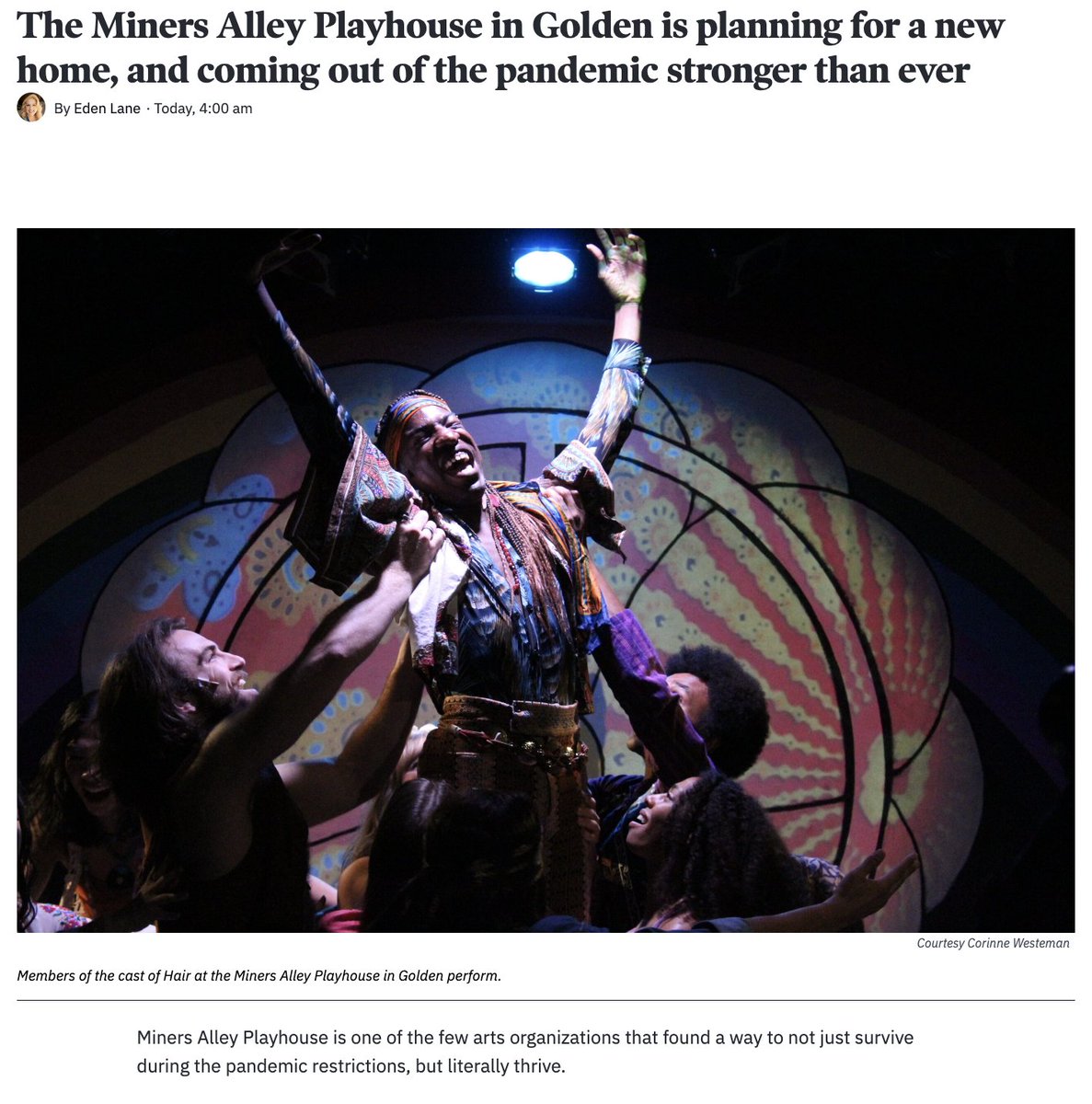 Miners Alley Featured on Colorado Public Radio! - mailchi.mp/74569fcc81d1/c…