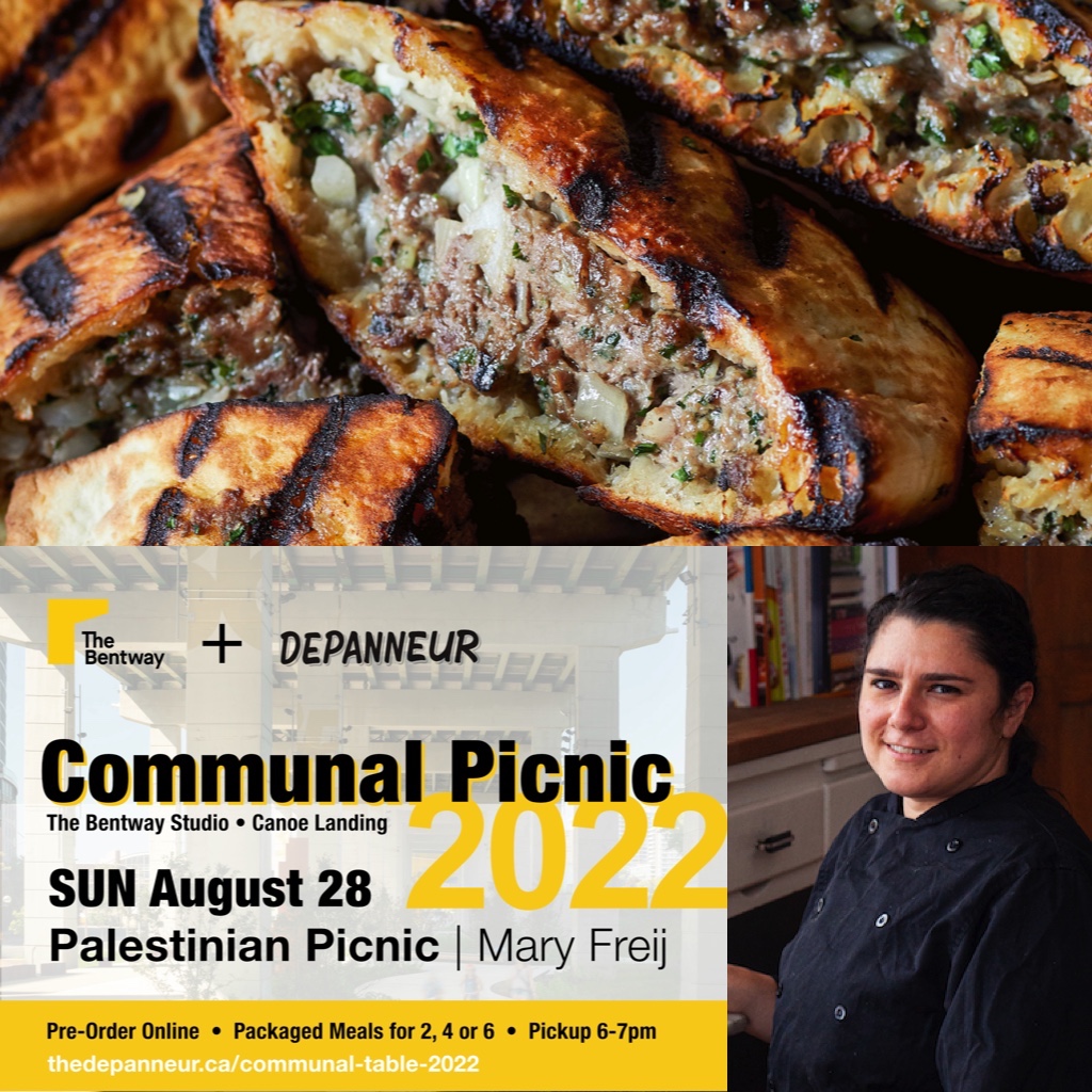 Communal Table 2022 wraps up with a Palestinian Picnic by Mary Freij on SUN Aug 28 - mailchi.mp/thedepanneur/2…