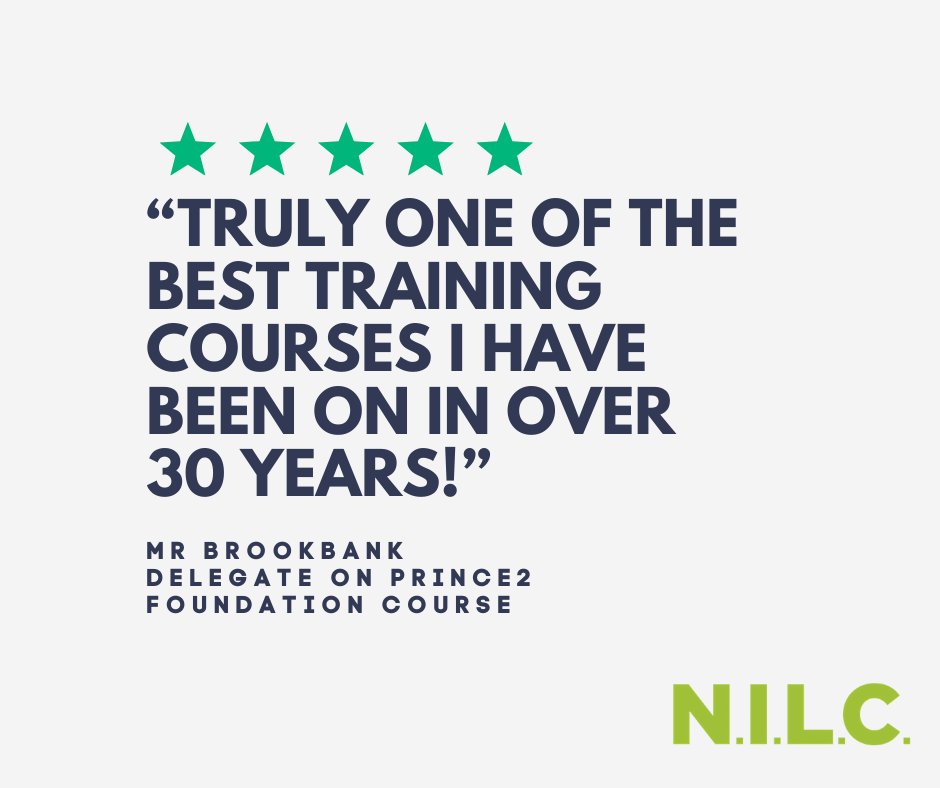 NILC are proud to be rated as “Excellent” on TrustPilot with a rating of 4.9 out of 5 following 457 reviews by our delegates.

View all our reviews here:

👉 uk.trustpilot.com/review/nilc.co…

#business #training #courses #porthour #nilc